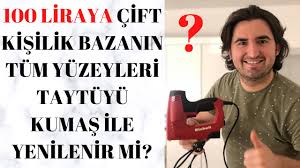 Suanda kumaş döşeme yerine tam deri yada kenarları deri orta kısmı nubuk koltuk döşemeleri uygun fiyata geliyor. 100 Liraya Cift Kisilik Baza Kaplama Yenileme Taytuyu Kumas Ile Kapladik Youtube