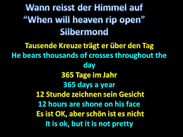 Wann reißt der himmel wieder auf? Wann Reisst Der Himmel Auf When Will Heaven Rip Open Silbermond Ppt Herunterladen