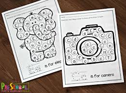 Print all alphabet worksheets and work with your preschooler. Free Letter Recognition Worksheets A To Z