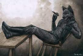 Black Wolf Black Wolf Werewolf Art Werewolf