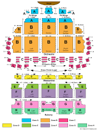 citi performing arts center wang theater seating chart