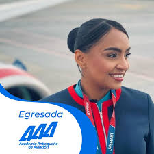 Felicitamos a nuestra egresada Isabel Valencia, que hoy está cumpliendo su  sueño de laborar en una grandiosa aerolínea. Esperamos que este sea el  comienzo de un gran camino lleno de éxitos y