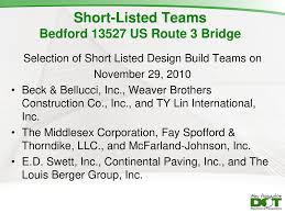 All infos and retailers in your city. New Hampshire Department Of Transportation Design Build History Ppt Download