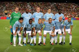 View manchester city fc squad and player information on the official website of the premier league. Manchester City Team Before The Trophy Joan Gamper S Match Between Fc Barcelona And Manchester City At Nou Camp Stadium In Barcelona Spain August 19 2009 Stock Photo Picture And Royalty Free Image Image 9271847