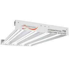 Hydrofarm Qt5 008 Quantum 8 Tube Hydroponic 4 Foot Garden Grow Light Fixture Target
