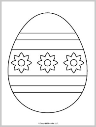 I suppose they can't wait for the easter bunny! Free Printable Easter Egg Templates And Coloring Pages Mombrite
