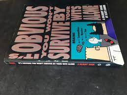 It's Obvious You Won't Survive By Your Wits Alone Paperback Book  by Scott Adams 9780836204155 | eBay