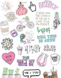 Zumimylittlejourney Tumblr Sticker Zum Ausdrucken