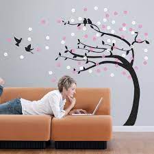 Ilkbahar Agaci Duvar Sticker Dck300 Duvar Agac