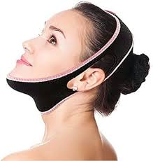 TEEROVA Facial Slimming Double Chin Cheek Band Strap Mask V Face Shaper  Sleeping Massage