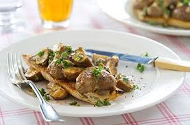 Devilled Lambs Kidneys With Mushrooms Tesco Real Food Recipe Lamb Kidney Recipe Tesco Real Food Kidney Recipes