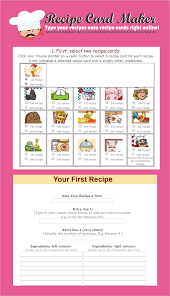 Compile Your Down Home Recipes And Keep Them Neatly Organized With The Help Of My Recipe Card Maker Simply Choose A Rec Card Maker Recipe Cards Recipe Maker