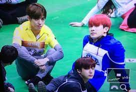 Bts, monsta x & seventeen *please refer to photos for closer details on the . Monsta X Seventeen Interaction At The Isac2018