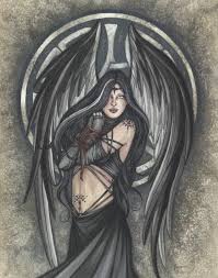 Belladonna produces small, black berries that must not be eaten. Fantasy Art Beladonna By Jagalbreth At Epilogue Fairy Art Art Pagan Goddess