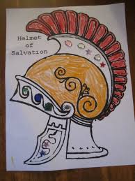 Helmet Of Salvation Coloring Sheet Helmet Of Salvation Bible Crafts Preschool Armor Of God Lesson