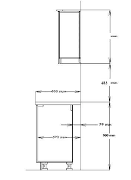 standard kitchen cabinet dimension