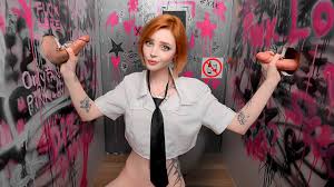 Pretty girl gets fucked by two dicks through the toilet walls Gloryhole -  pinkloving