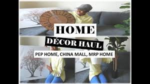 Wall clocks at pep home. Huge Home Decor Haul Mrp Home China Mall Pep Home Youtube