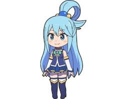 Aqua Va Sora Amamiya From Anime Isekai Quartet Manga Tokyo Cute Anime Character Anime Chibi Anime Characters