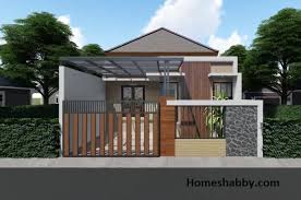Blog yang berisi foto dan gambar berbagai model rumah minimalis terbaru dan terlengkap. Desain Dan Denah Rumah Minimalis Ukuran 6 X 11 M Dengan Pintu Samping Serta 2 Kamar Tidur Homeshabby Com Design Home Plans Home Decorating And Interior Design