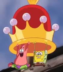 Screenshot) Spongebob And Patrick With The Crown by Shiyamasaleem