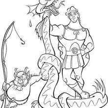 Hercules and megara begin the investigation. Hercules Coloring Book Pages 7 Free Disney Printables For Kids To Color Online Disney Coloring Pages Cartoon Coloring Pages Monster Coloring Pages