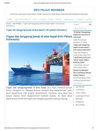 Marcopolo shipyard, untuk saat ini membutuhkan crew baru untuk kapal di. Lowongan Kerja Pelaut Kapal Tanker