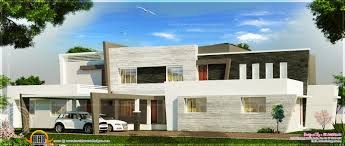 New modern villa exterior kerala home design floor plans. Super Luxury Contemporary Villa Elevation Kerala Home Design And Floor Plans 8000 Houses