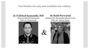 Cari dokter ortopedi terdekat di jakarta utara, jakarta dengan mudah dan cepat. Idi Berduka Kehilangan Dua Dokter Direktur Rumah Sakit Halaman All Tribunnews Com Mobile