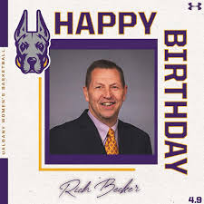 Happy birthday to the voice of UAlbany Basketball, Rich Becker! Thank you  for all that you do for the program! #UAKNOW