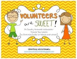 Volunteers Are Sweet Candy Themed Volunteer Thank You Notes Volunteer Appreciation Gifts Volunteer Appreciation Candy Theme