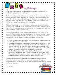 Take Home Bag Resources Book Buddies Letter To Parents And Other Printables Letter To Parents Reading Buddies Reading Practice