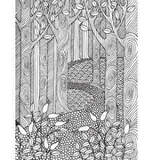 Select one of 1000 printable coloring pages of the category adult. Forest Coloring Page Vector Images Over 2 600