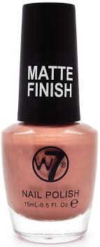 Maybe you would like to learn more about one of these? W7 Nail Polish Matte Finish 131 Rose Gold Lyko Com