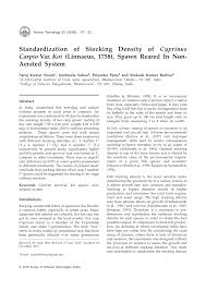 In hot places like okinawa the season begins in march while in niigata it is in may and june. Pdf Standardization Of Stocking Density Of Cyprinus Carpio Var Koi Linnaeus 1758 Spawn Reared In Non Aerated System