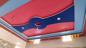 Kids bedroom false ceiling design pink color. False Ceiling Colour Combination Living Room Youtube
