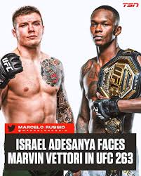 Vettori 2 is an upcoming mixed martial arts event produced by the ultimate fighting championship that will take place on june 12, 2021 at the gila river arena in glendale, arizona, united states. Tsn Just Announced This For Ufc 263 Ufc