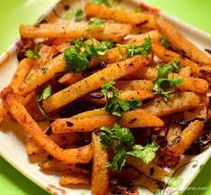 Shallow Fried South Indian French Fries Recipe Photos Indian Food Recipes Vegetarian Recipes Indian Food Recipes