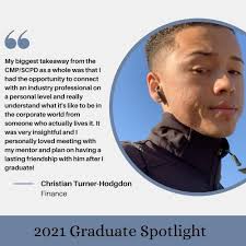 Graduate Spotlights! • Kaylin Poley Human Resource Management • Jamie  Ramirez Finance • Christian Turner-Hodgdon Finance • Brianna Harmon  Management • Alvin Koh Operations and Supply Chain Management • Adriana  Andrade Rodriguez