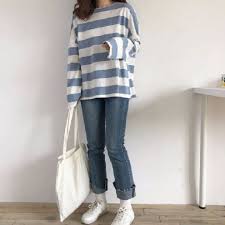 Get your own fashion style at dabagirl. Buy Plus Size Harajuku T Shirt Women Striped Print Long Sleeve T Shirt Korean Style Women Clothes Tshirt Women Camisas Mujer 2020 And View Our Huge Collection Of Graphic Designed T Shirts Apparel
