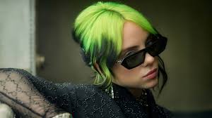 Green black hair are versatile enough to be worn by virtually anyone, including women, men, and most of the green black hair have simple installation instructions, so both experienced and amateur. Singer Billie Eilish Green Hair Style Free 4k 5k 8k Desktop Mobile Background Wallpaper