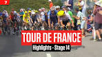 Tour de France 2024 Stage 14 Highlights - YouTube