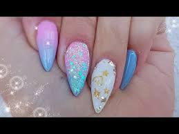 Spring is one of the best seasons of the year because you get to have enjoy yourself outdoors pretty the best wedding nails 2020 trends | flower nails, gel nails, manicure. Spring Colorful Glittery Gel Nail Design Youtube