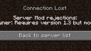 That means that these mods for some reason rejected the connection to the server based on the server's mods. Mod Rejection Mods Modpacks Aternos Community