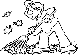 In addition to different colors cleaning up differently, paint jobs with various finishes clean up distinct ways, too. Cool Autumn Cleaning Leaf Boy Coloring Page Coloring Pages For Boys Boy Coloring Coloring Pages