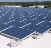 Flat Roof Ballasted Solar Panels Flat Roof Solar Mounting Structure Racking  System with Ballasts