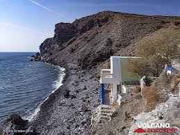 Nisyros is a volcanic island in the east aegean, similar to santorini but nowhere near as touristy the island of nisyros is located south of kos and north of tilos and rhodes, a few miles off the turkish. Nisyros Island Greece Tour Photos Oct 2018 The Beach Of Avlaki Photo Tobias Schorr Volcanodiscovery