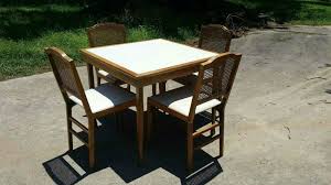 Vintage Leg O Matic Folding Table 4 Folding Chairs Dining Set Card Table Folding Table Table And Chair Sets Folding Chair