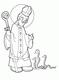 Click on the coloring page to open in a new window and print. St Patrick Catholic Coloring Page Liturgical Year Spring Pinte Coloring Home