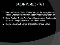 Perlembagaan persekutuan bab 3—tambahan perkara 29. Sistem Pentadbiran Negara Ppt Download